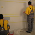 Боядисване на таван и стени