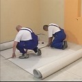 Полагане на PVC настилка